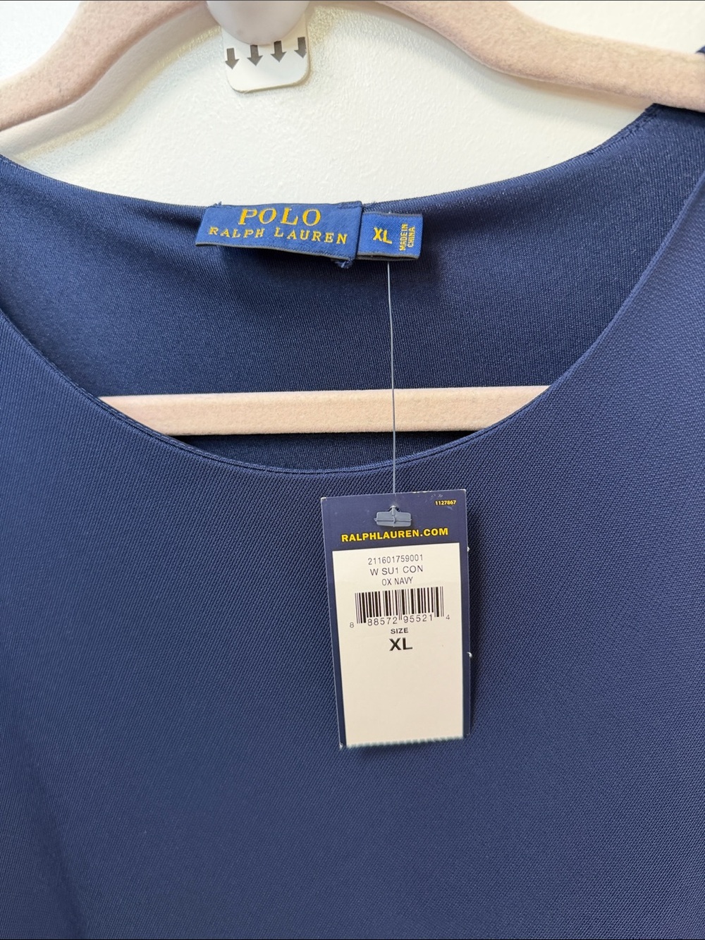 POLI BY RALPH LAUREN NAVY MAXI DRESS! - Picture 2 of 7